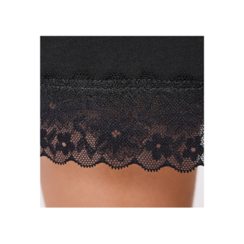 esmara® Damen Capri Pyjama (Schwarz, 3XL(56/58)) - B-Ware neuwertig