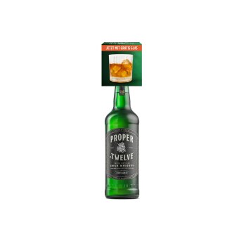 Proper No.Twelve Whiskey Irish Whiskey mit Glas 40% Vol