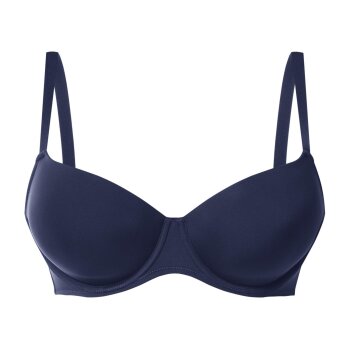 esmara® 2er Set Bügel-BHs, 90C, marineblau/grau - B-Ware sehr gut