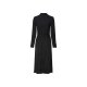 esmara® Damen Blusenkleid, 3/4-Länge, mit Kentkragen (Schwarz, 42) - B-Ware neuwertig