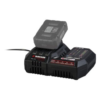 PARKSIDE PERFORMANCE® 20 V / 12 A Smart-Akku-Ladegerät »PLGS 2012 A1«, ohne Akku - B-Ware neuwertig