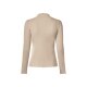 esmara® 2er Set Damen-Langarmshirt, L, beige - B-Ware neuwertig