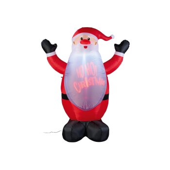 LIVARNO home Aufblasbare LED-Weihnachtsfigur, Weihnachtsmann - B-Ware gut