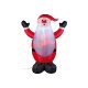 LIVARNO home Aufblasbare LED-Weihnachtsfigur, Weihnachtsmann - B-Ware gut