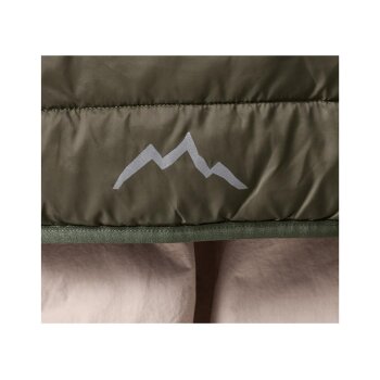 esmara® Kinder Lightweight-Jacke, mit reflektierendem Deko-Element (dunkelgrün/schwarz, 146/152) - B-Ware neuwertig