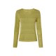 esmara® Damen Pullover, mit Leinen (Grün, L(44/46)) - B-Ware neuwertig