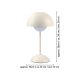 LIVARNO® LED-Akku-Tischleuchte (Beige) - B-Ware neuwertig