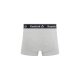 Reebok 2er Set Herren-Boxershorts, S, schwarz/grau - B-Ware neuwertig