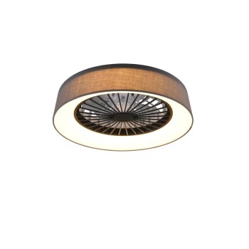 REALITY LEUCHTEN LED-Deckenleuchte mit Ventilator FARSUND...