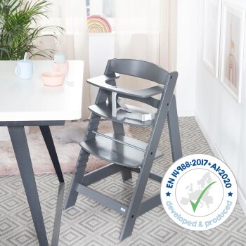 roba Treppenhochstuhl Sit Up Flex, anthrazit - B-Ware Unvollständig