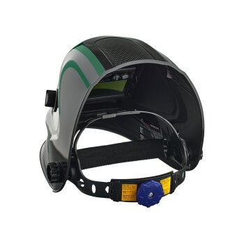 PARKSIDE® Schweißhelm PSHL 2 D1, mit LED, Streifen/schwarz - B-Ware neuwertig