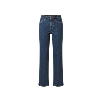 esmara® Damen-Jeans, mit hoher Leibhöhe, 42,...