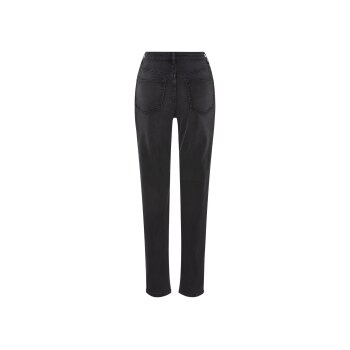 esmara® Damen Thermo-Jeans, Straight Fit, normale Leibhöhe (Dunkelgrau, 44) - B-Ware sehr gut