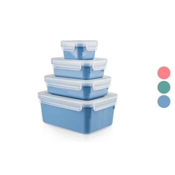 emsa Frischhaltedosen-Set Clip & Close Color Edition,...