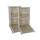 GO-DE Textil Gartenauflage Living Garden (2er Set Hochlehner, Beige) - B-Ware neuwertig