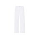 esmara® Damen Jeans, Wide Leg, hohe Leibhöhe (Weiß, 44) - B-Ware Beschädigt