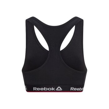 Reebok Damen-Sport-BH, S, schwarz - B-Ware sehr gut