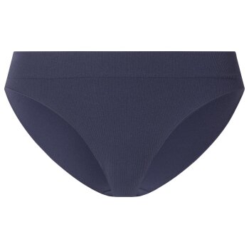 esmara® Damen Gerippte Slips, 3 Stück (navy/grau/weiß, M(40/42)) - B-Ware neuwertig