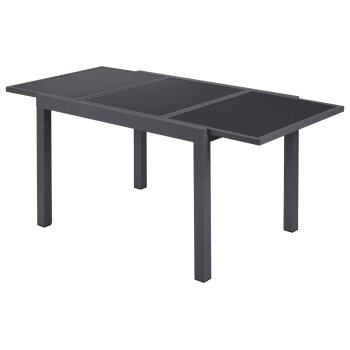 LIVARNO® Alu-Gartentisch »Houston / Toronto«, 120-180 x 89 x 75 cm, grau - B-Ware gut