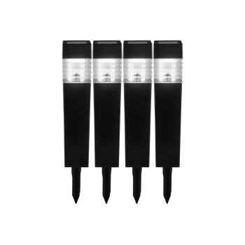 LIVARNO® LED-Solarleuchten, 4 Stück (Rechteck) - B-Ware sehr gut