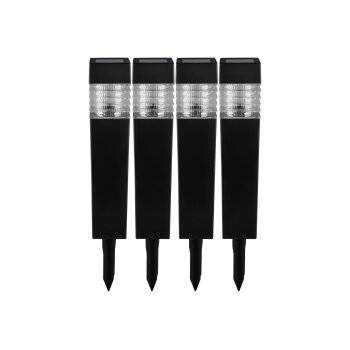LIVARNO® LED-Solarleuchten, 4 Stück (Rechteck) - B-Ware sehr gut