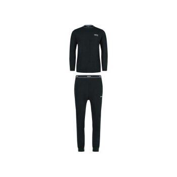 MEXX Herren Jersey-Pyjama, 2-teilig (Navy, L) - B-Ware...
