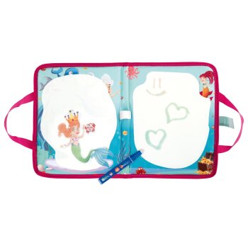 Playtive Reise-Wassermalmatte mit Wasserstift (Meerjungfrau) - B-Ware neuwertig