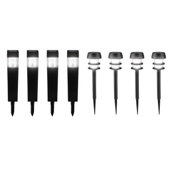 LIVARNO® LED-Solarleuchten, 4 Stück - B-Ware