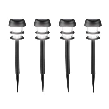LIVARNO® LED-Solarleuchten, 4 Stück - B-Ware