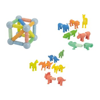 lupilu® Magnetspiel, 23-teilig / 18-teilig - B-Ware
