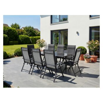 LIVARNO® Alu-Klappsessel »Houston« hellgrau-meliert, 2 Stück - B-Ware