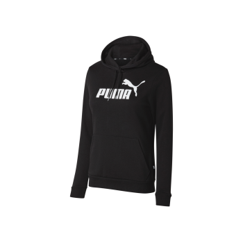Puma Damen Hoodie mit verstellbarer Kapuze (Schwarz, M) -...