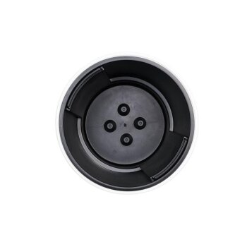 PARKSIDE® Blumentopf, mit Einsatz, anthrazit - B-Ware...