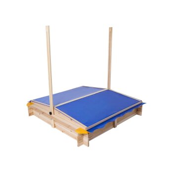 lupilu® Holzsandkasten, mit Dach und Eisdiele - B-Ware sehr gut