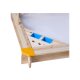 lupilu® Holzsandkasten, mit Dach und Eisdiele - B-Ware sehr gut