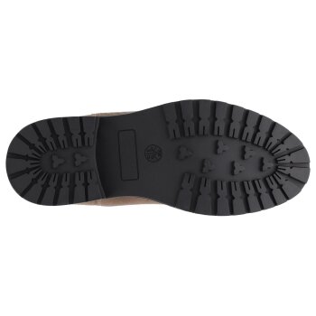 esmara® Herren-Lederstiefeletten, 41, taupe - B-Ware sehr gut