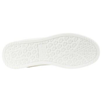 LIVERGY® x Grand Polo Herren Sneaker aus Leder (Weiß/Grau, 43) - B-Ware sehr gut