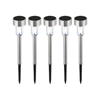LIVARNO® LED-Solarleuchten, 5 Stück - B-Ware sehr gut