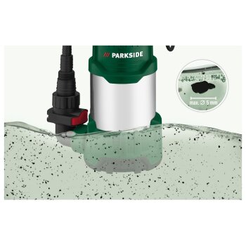 PARKSIDE® Klarwasser-Tauchpumpe »PETPK 20.000 A1« - B-Ware