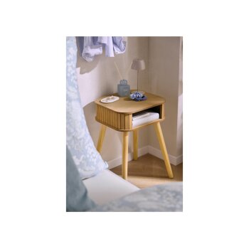 LIVARNO® Beistelltisch, mit offenem Fach - B-Ware Transportschaden Kosmetisch