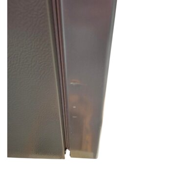 gorenje Kühlschrank »R4142PS/W«, 2 fach sort. (Edelstahllook) - B-Ware Transportschaden