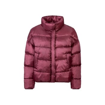 esmara® Damen Steppjacke mit Stehkragen (Bordeaux, M (40/42)) - B-Ware neuwertig