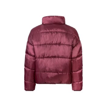 esmara® Damen Steppjacke mit Stehkragen (Bordeaux, M (40/42)) - B-Ware neuwertig