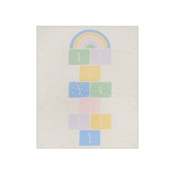 LIVARNO home Kinder-Spielteppich, Himmel und Hölle -...