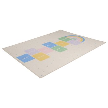 LIVARNO home Kinder-Spielteppich, Himmel und Hölle - B-Ware Transportschaden Kosmetisch
