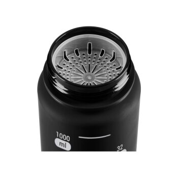 SILVERCREST® Tritan-Trinkflasche, 1 l (Schwarz) - B-Ware sehr gut