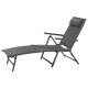 LIVARNO® Alu-Liegestuhl »Houston«, anthrazit - B-Ware sehr gut