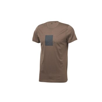 CRIVIT Herren Funktionsshirt mit Merinowolle (Braun, L (52/54)) - B-Ware neuwertig