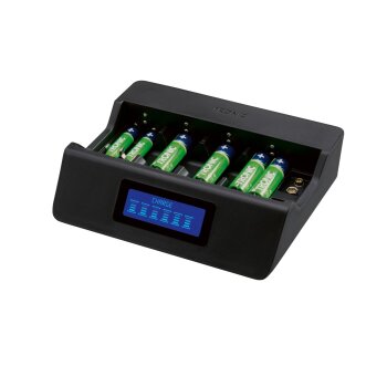 TRONIC® Akku-Ladegerät, TAL 1000 B3, schwarz -...
