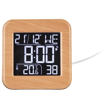 MEBUS Funk-Wecker, mit 3 Wechselrahmen - B-Ware sehr gut